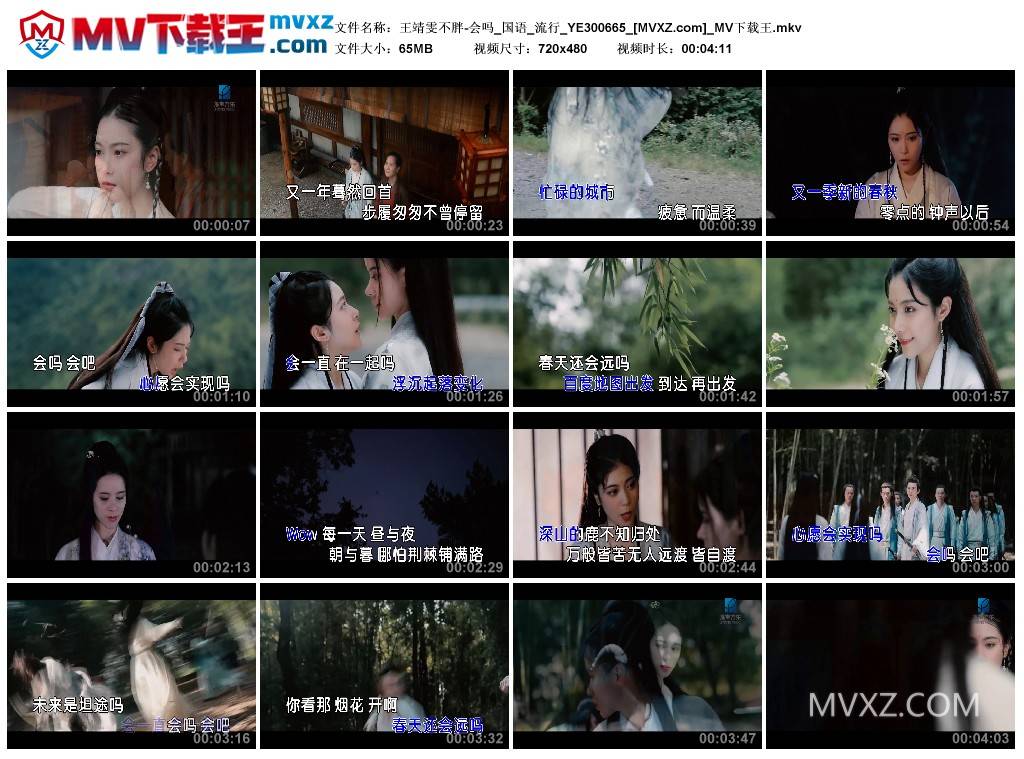 王靖雯不胖-会吗_国语_流行_YE300665